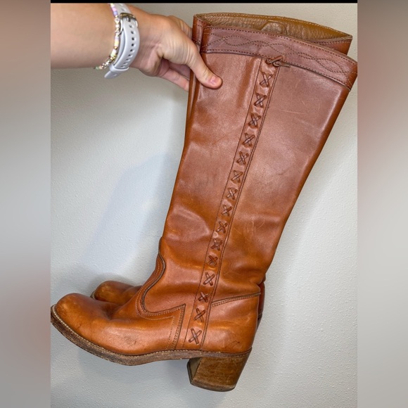 Dexter Tan Vintage Boot - Picture 1 of 5